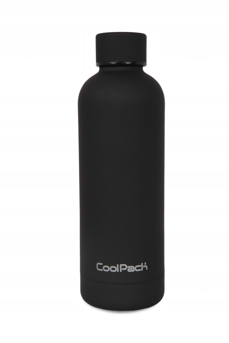 CoolPack Bonet Thermos Fles 500ml - Zwart, Dubbelwandig RVS
