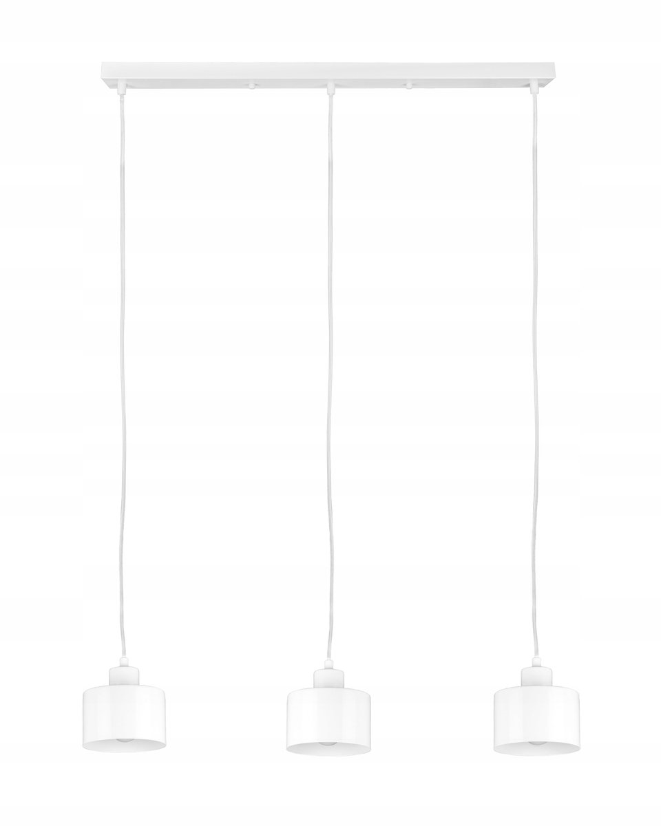 Moderne Witte Hanglamp met 3 Hoezen - Verstelbaar