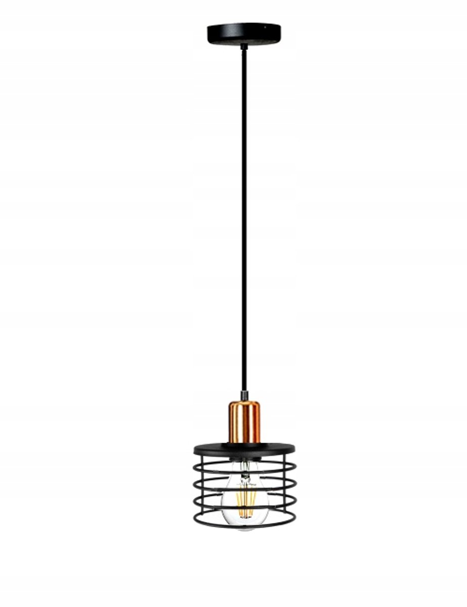 Moderne Hanglamp VIKI 60-15 LED Zwart - Verstelbare Hoogte