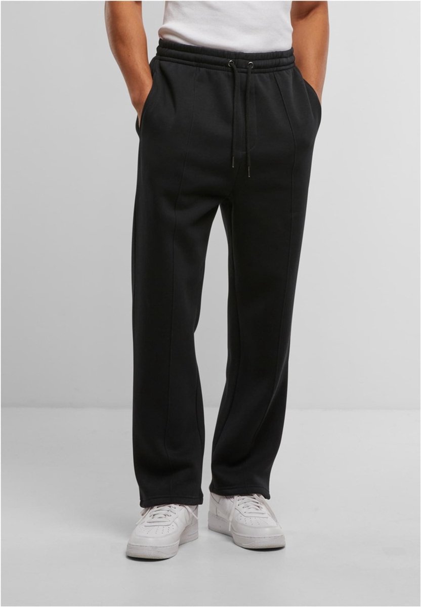 Urban Classics Fluffy Pintuck Trainingsbroek Zwart