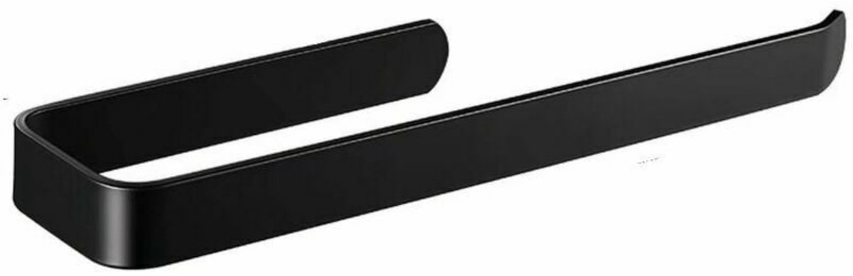 TOVBMUP Toilettenpapierhouder - Klopapierhalter Zonder Boren - Wandmontage WC Papierhouder - 33x7,5cm - Roestvrijstaal - Eenvoudig Vervangen en Opbergen - Geschikt voor Badkamer en Keuken