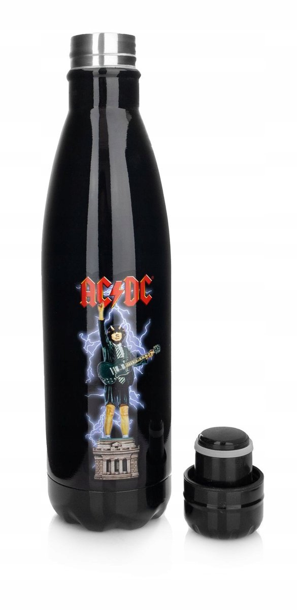 AC/DC Metal Drinks Bottle Unisex Drinkfles - meerkleurig - Standard