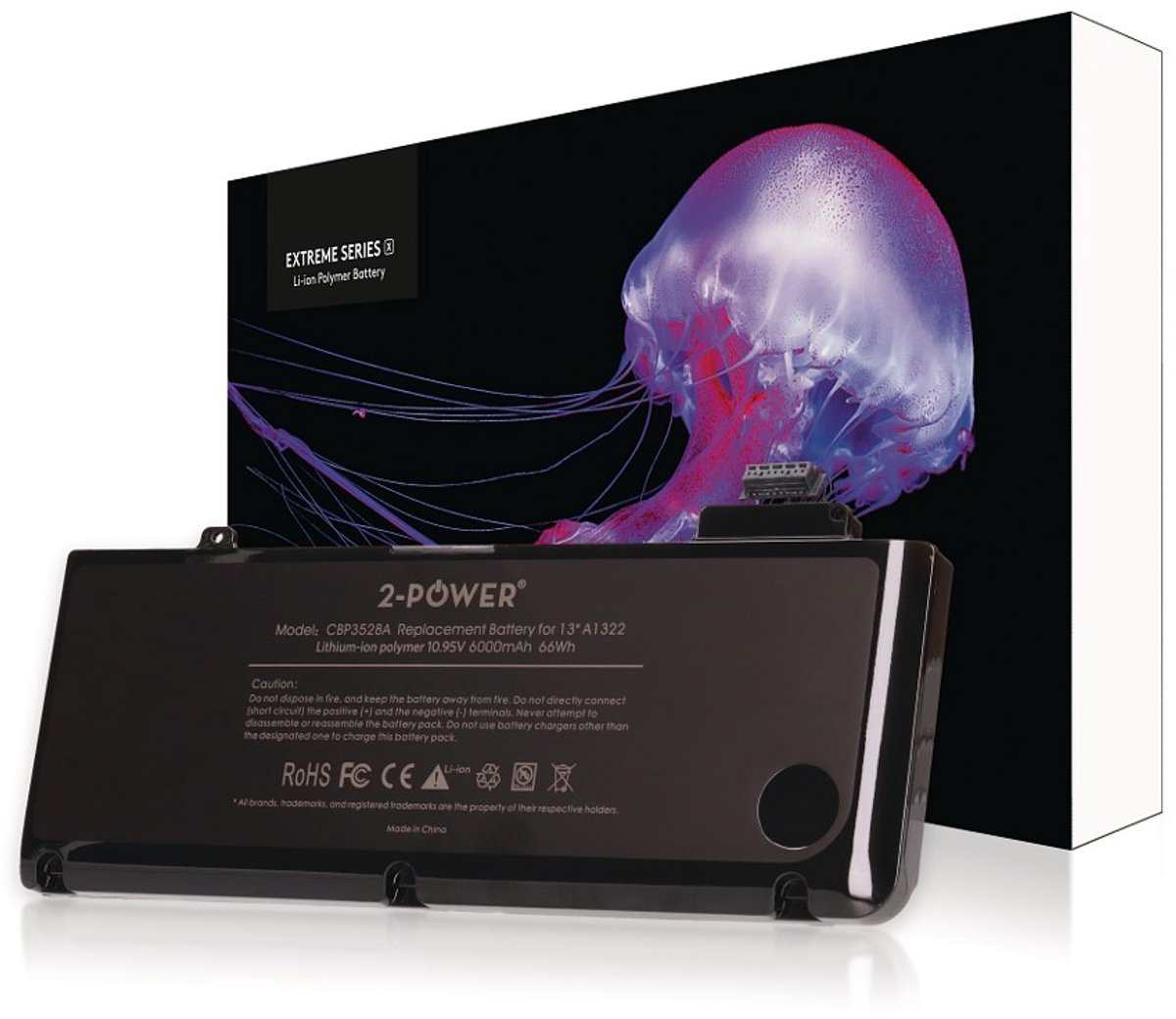2-Power CBP3528A laptop reserve-onderdeel Batterij/Accu