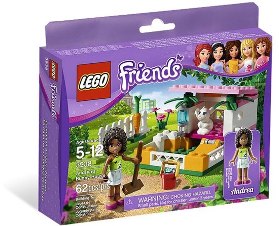 LEGO Friends Adrea's Konijnenhok - 3938
