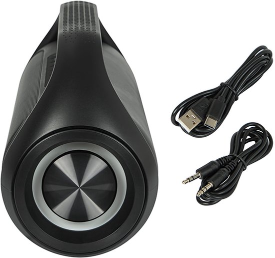 Blow SoundWave RGB Bluetooth Speaker 80W - BT 5.3 - 5V - USB-C - Zwart van BLOW — afbeelding 3