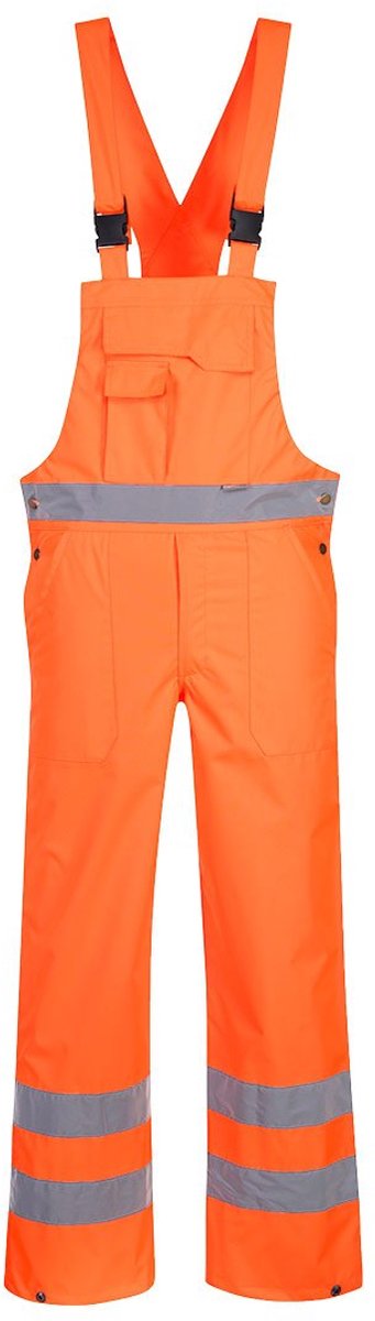 Portwest Hi-Vis Amerikaanse Overall- Ongevoerd S388 - Oranje - L