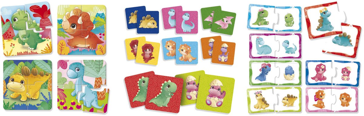 Lisciani - Carotina Baby - dinoland 3 in 1
