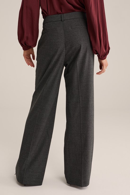 Pantalon large pour femme WE Fashion avec imprimé