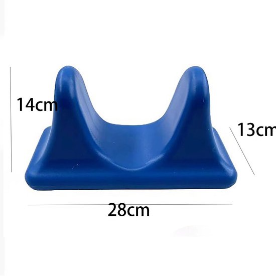 Psoas-spiermassager - Ontspanner van de heupbuigers - Zelfmassager - Stretchtrainer - Diepe weefselmassager - Geschikt voor het verlichten van spierspanning in de onderrug en het ontspannen van de heupbuigers - Geel van Merkloos — afbeelding 2