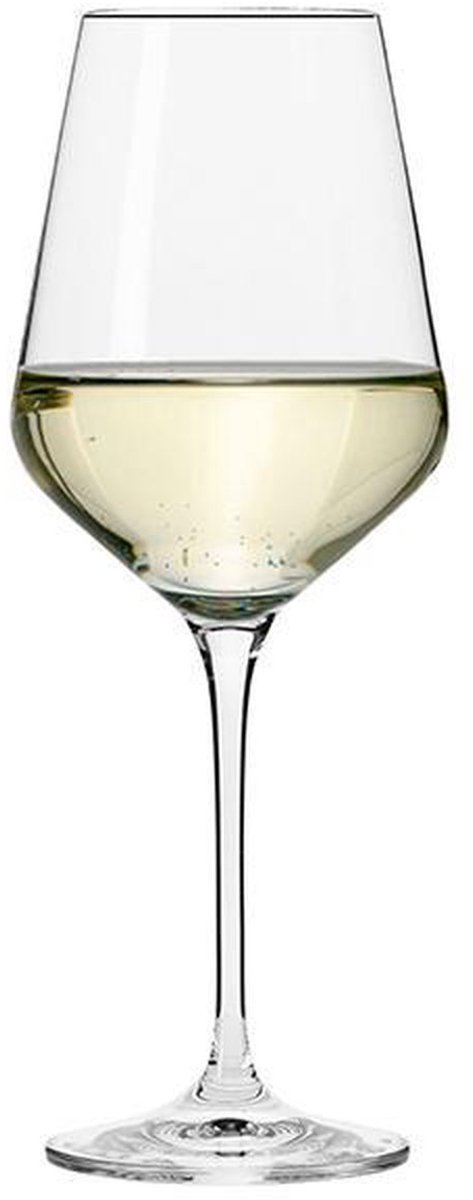 Krosno Avant-Garde wijnglazen - Witte Wijnglazen 450 ML - Set van 6 - Vaatwasserbestendig en elegant ontwerp