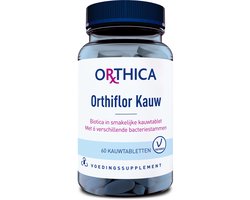 Orthica Orthiflor Kauw - biotica met vitamine D3 - 60 kauwtabletten