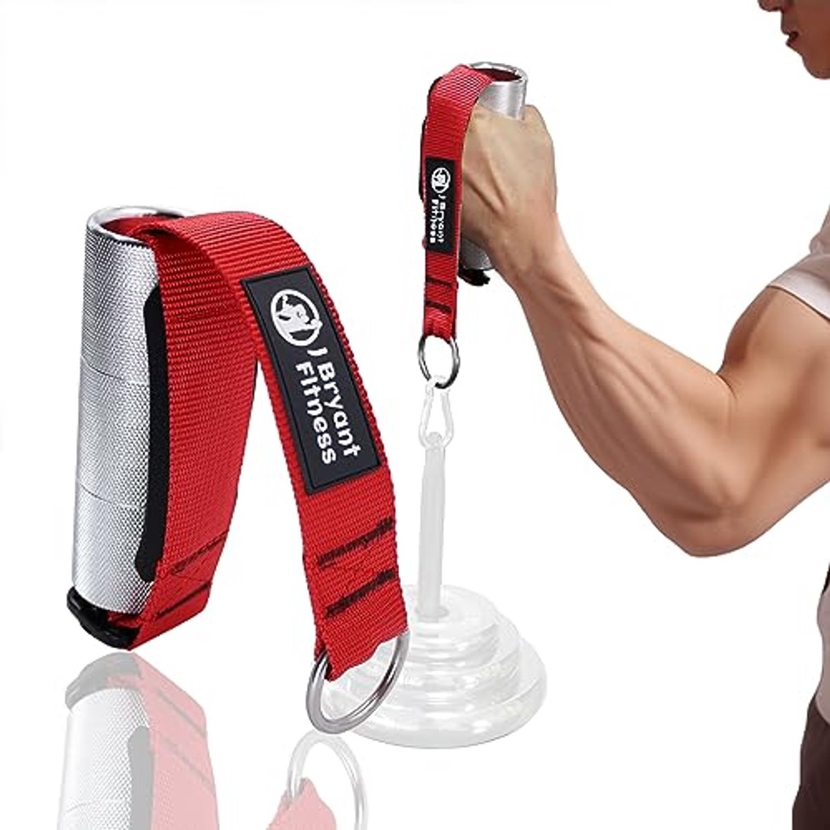 Armworstel Grip Handvat voor Pols- en Onderarmtraining - Oefening Pulldown Triceps Touw