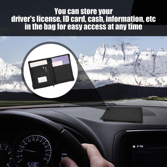 Vehicle Folder - Document Folder - A5 - Car Glove Box Organiser ...