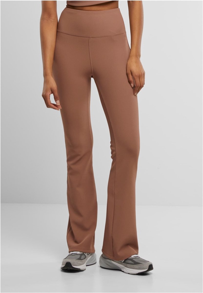 Urban Classics Flared Rib Legging XL Bruin