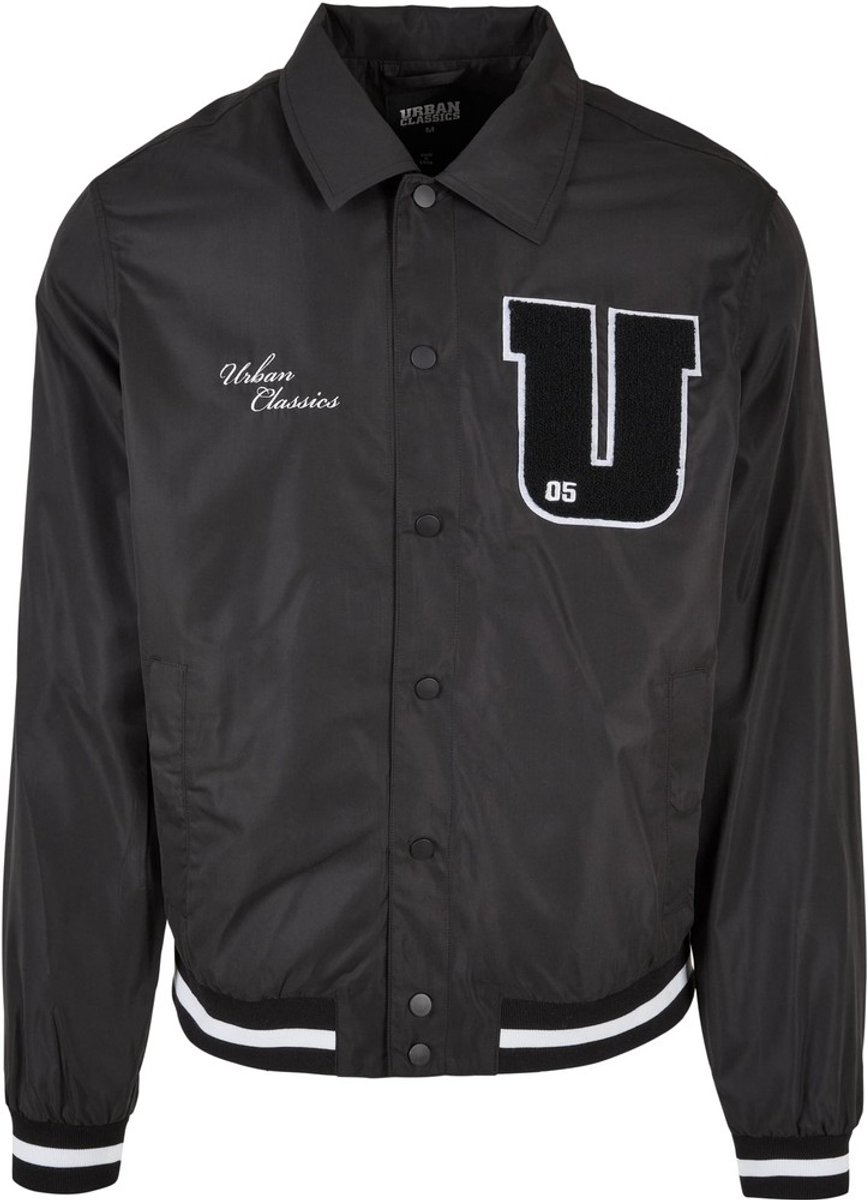Urban Classics Sports College jacket L Zwart