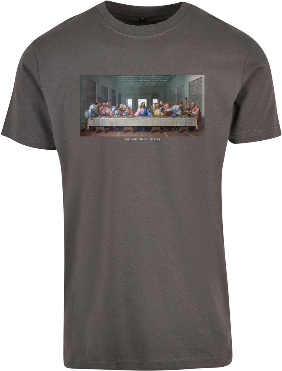 Mister Tee Can´t Hang With Us Heren T-shirt 4XL Grijs