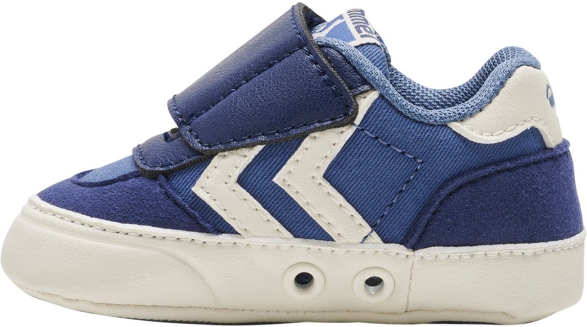 Hummel Kinder Sneakers flach Stadil Low Crib Infant Horizon-20 Blauw