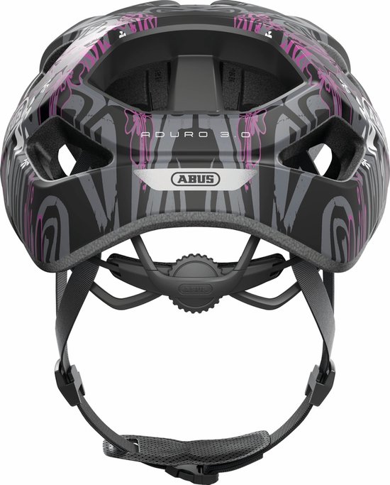 Fietshelm ABUS ADURO 3.0 maori blackberry L - 58-62 cm - zwart - Geschikt voor gebruik op elektrische fietsen - stadsfietsen - 320 g — afbeelding 2