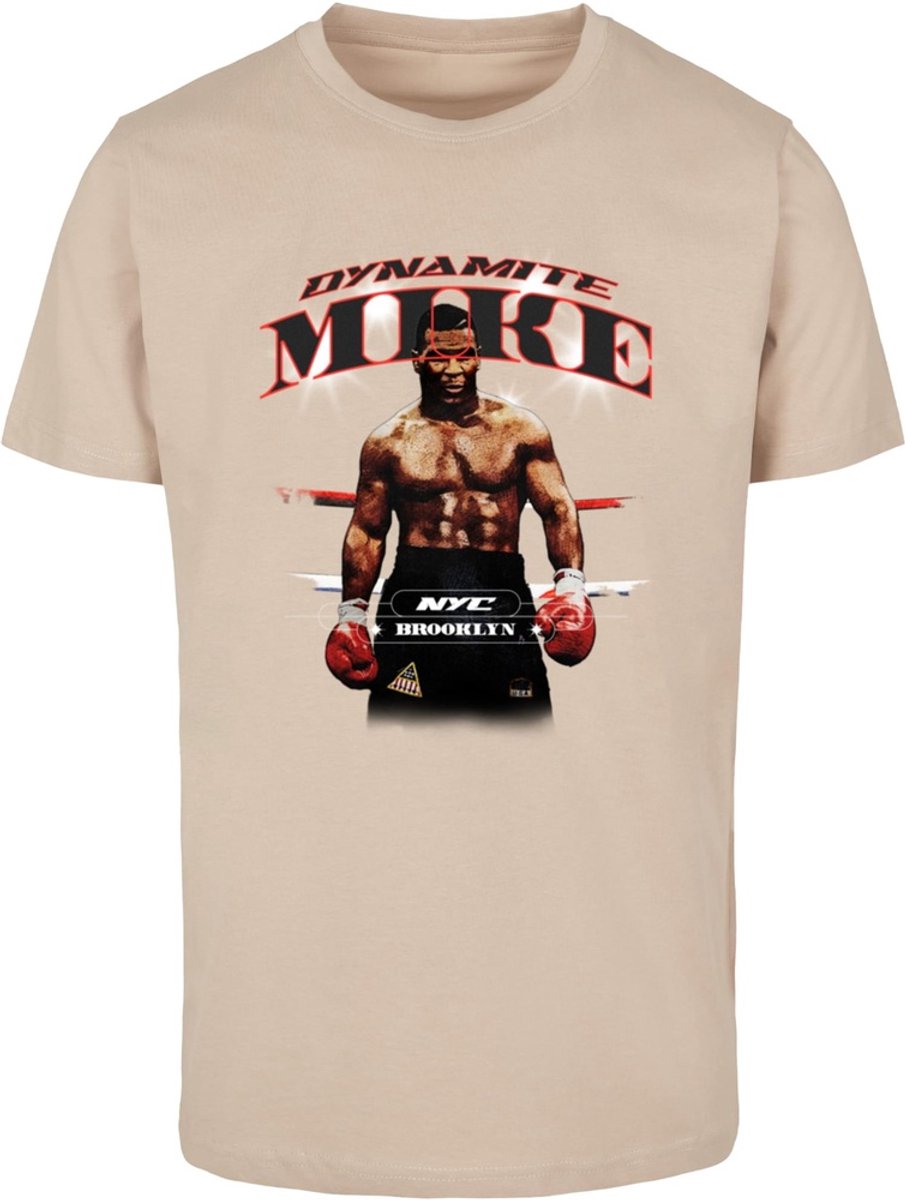 Mister Tee Dynamite Mike Heren T-shirt XS Beige