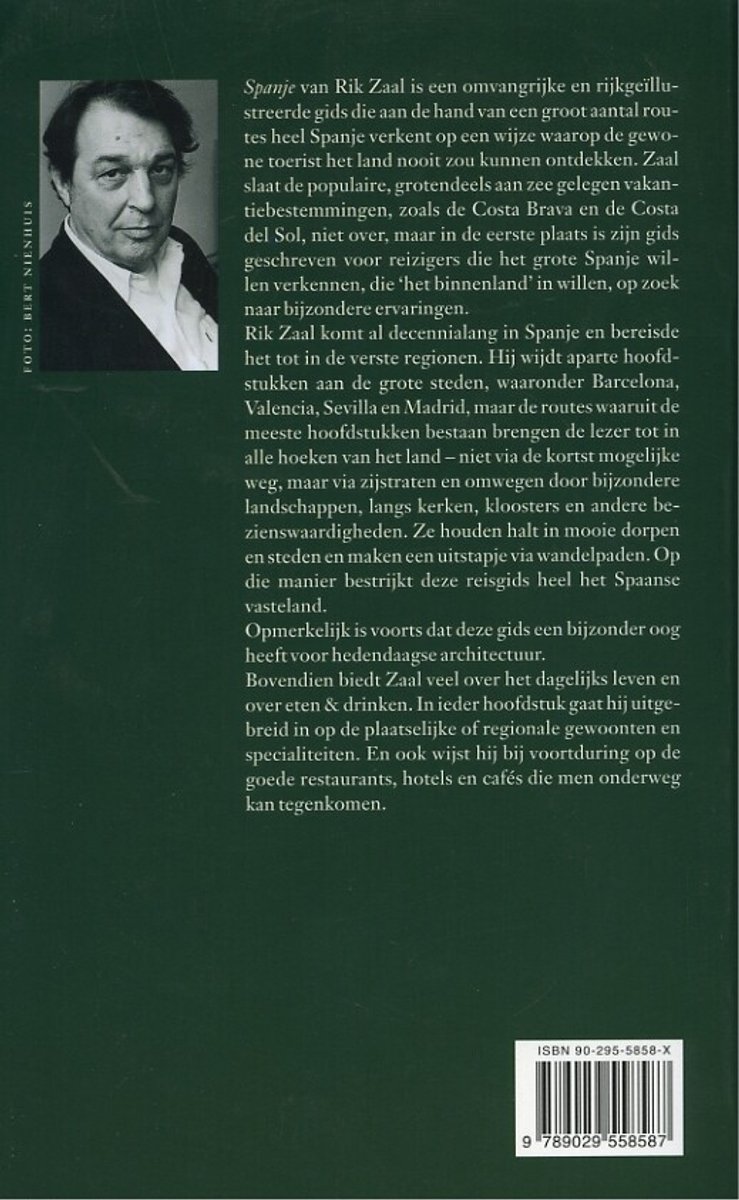 Spanje - back cover
