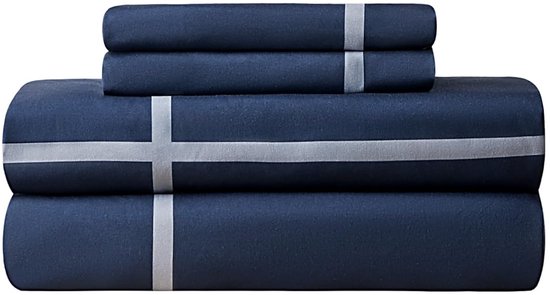 Foto: Dekbedovertrek set stijlvol en onderhoudsvriendelijk 1 stuk 260 x 240 cm