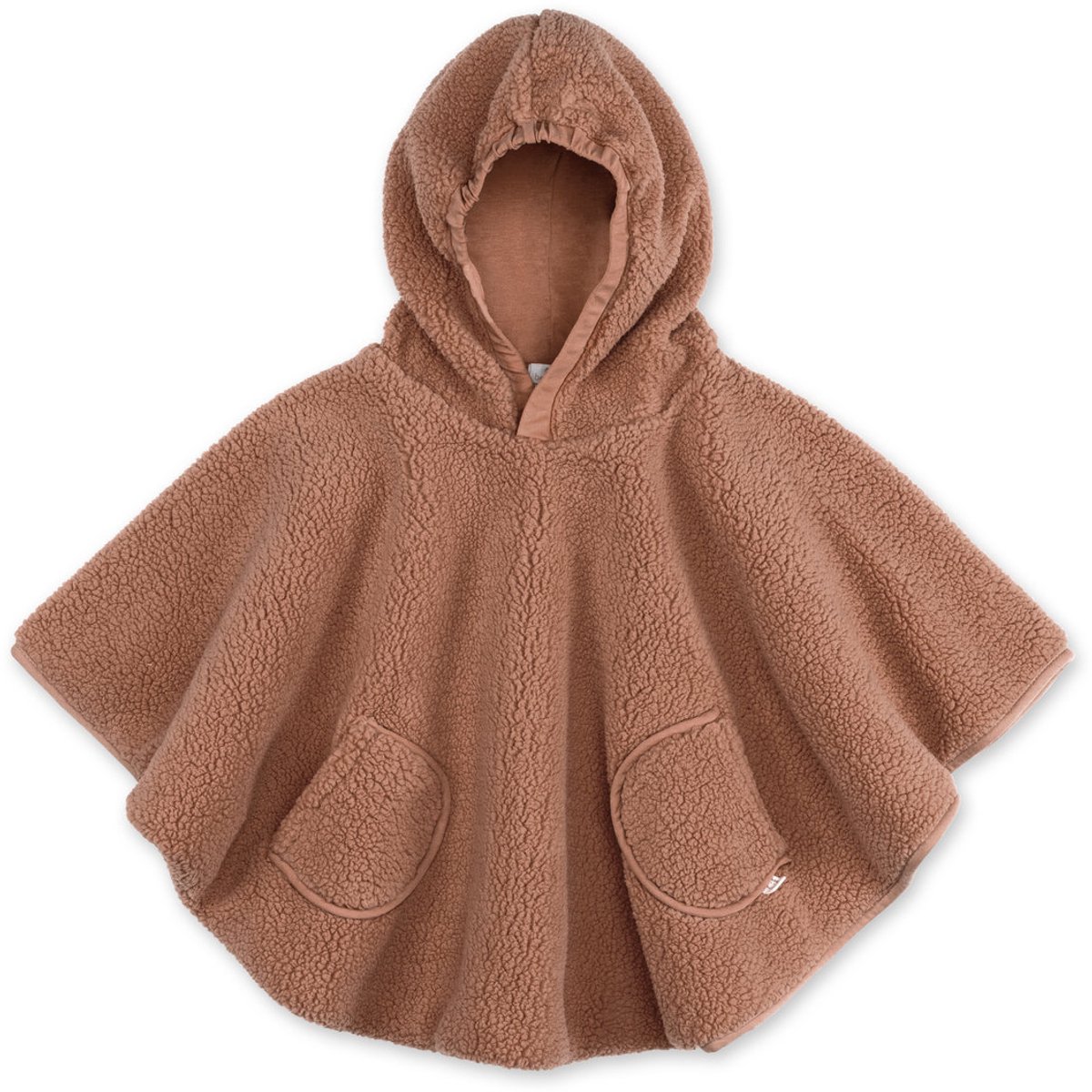 BEMINI Reisponcho - 9-36m - Warme teddy - Muffin