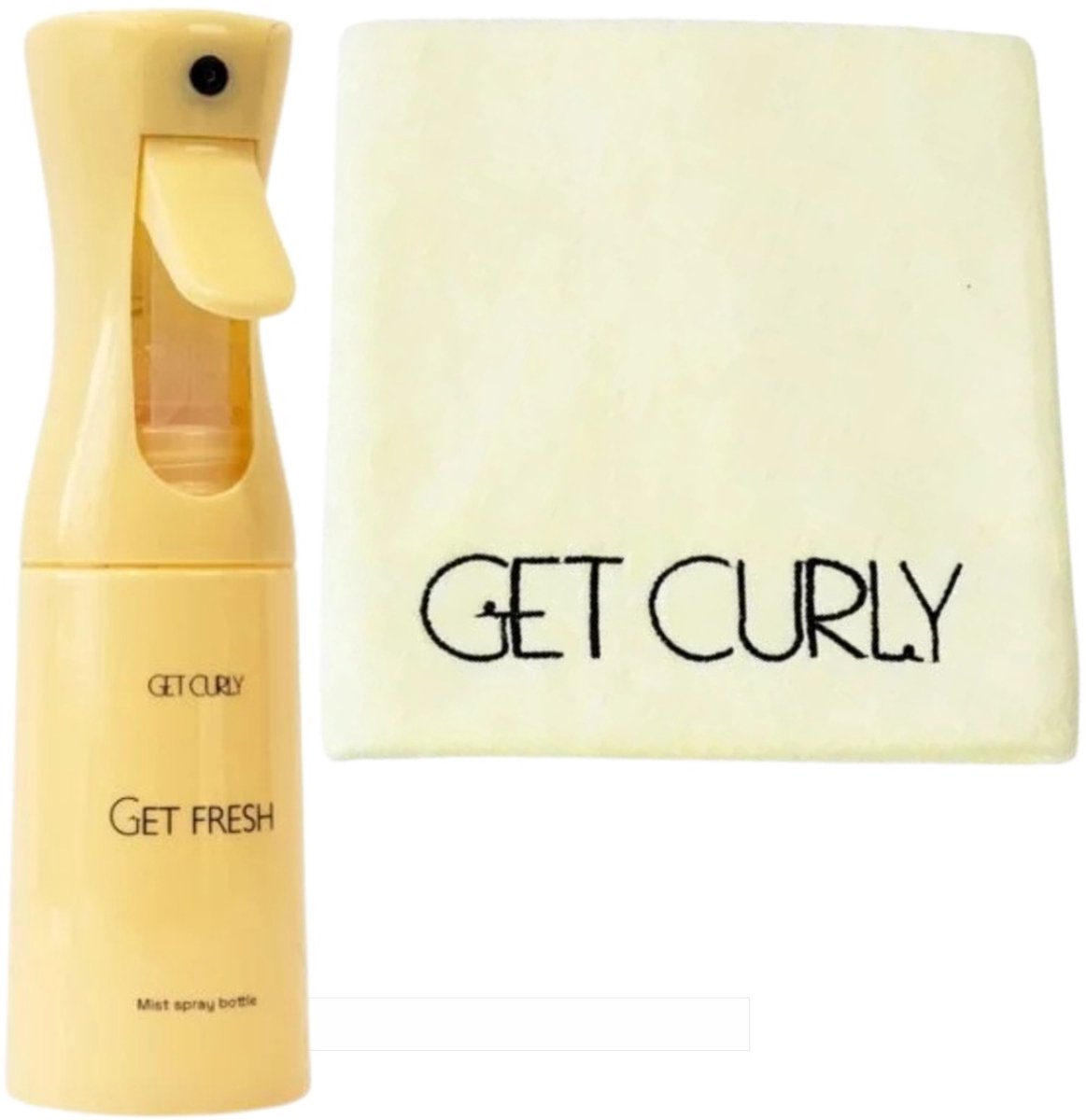 Get Curly - Get Fresh & Dry Yellow Set