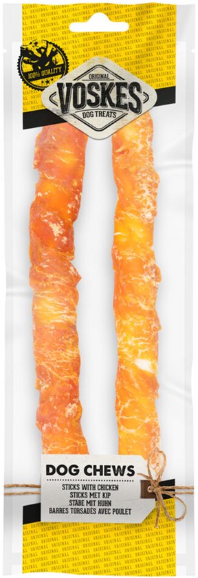 Voskes Stick Met Kip 25 cm - 2 stuks