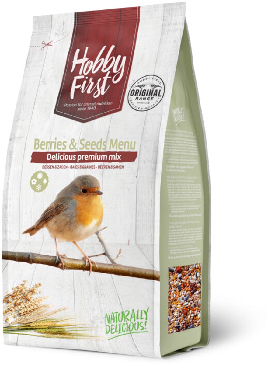 HobbyFirst Wildlife Berries & Seeds Menu - 4 kg