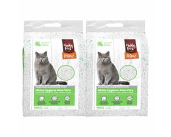 2x HobbyFirst Feline White Hygiëne Aloe Vera 12 liter