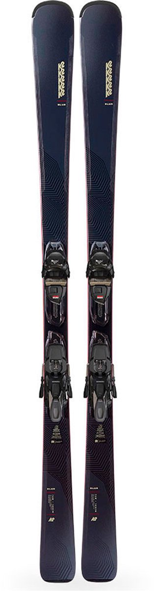 K2 Blur 74+erc 11 Tcx Light Quikclik Dames Alpine Ski Pakket 162 Vrouw Blauw