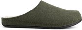 Travelin' Come Home Heren - Pantoffels - Wol - Groen