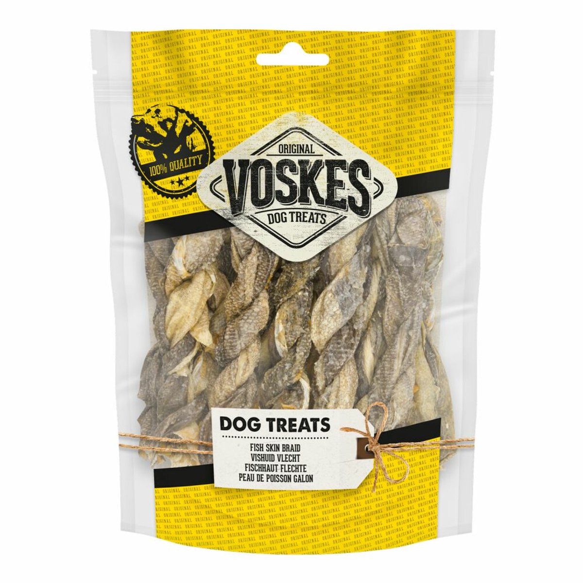 Voskes Hondensnacks Fish Twist - 160 gr