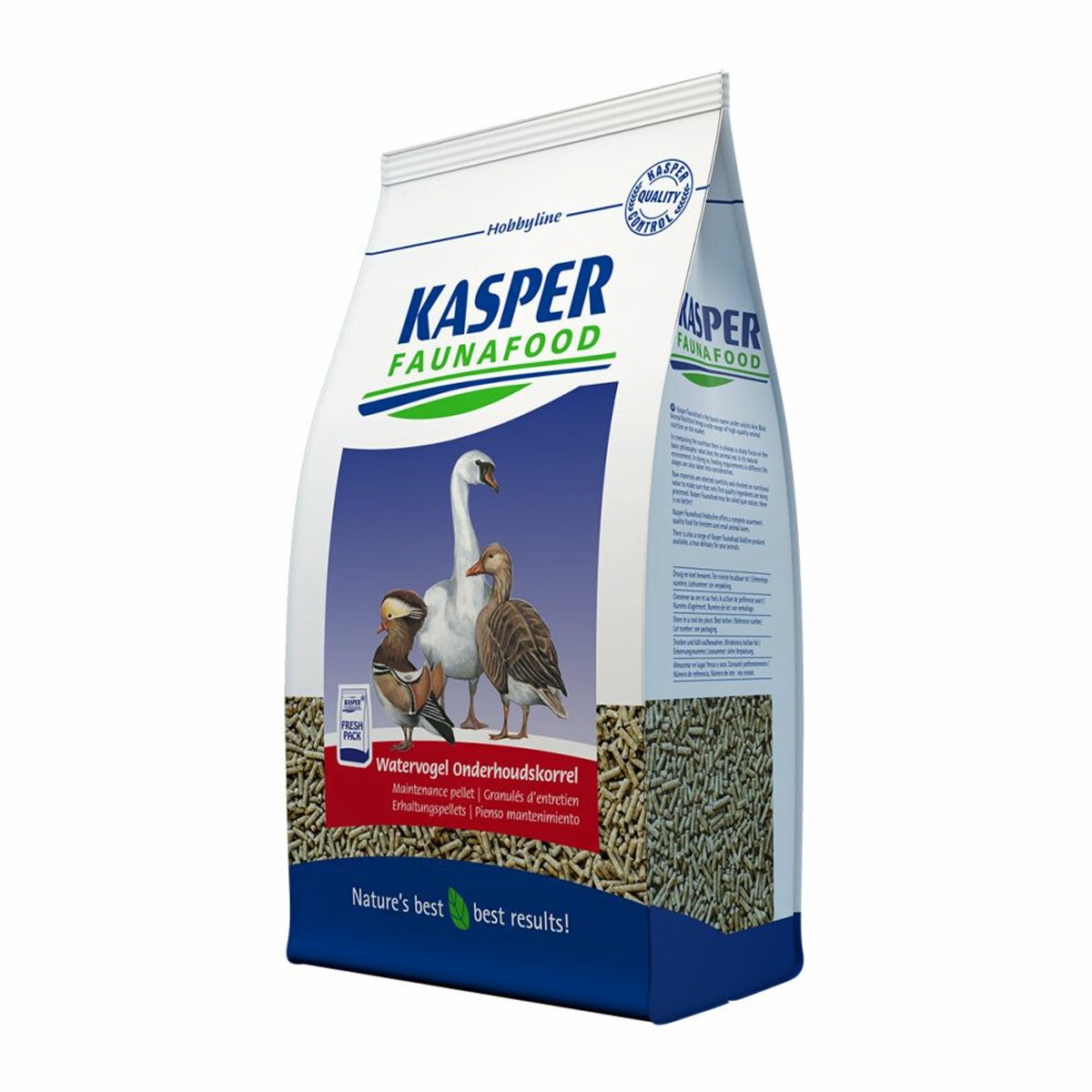 Kasper Faunafood Watervogel Onderhoudskorrel - 3 x 4 kg - Voordeelverpakking