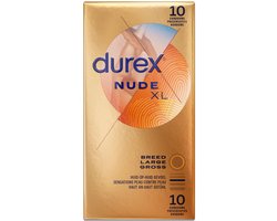 Durex Condooms Nude XL 10st - 3 Stuks - Voordeelverpakking