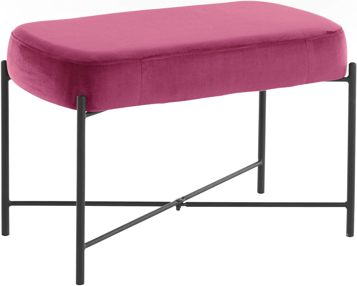 Notio Living Berry-Bank - Bordeaux Fluweel roze