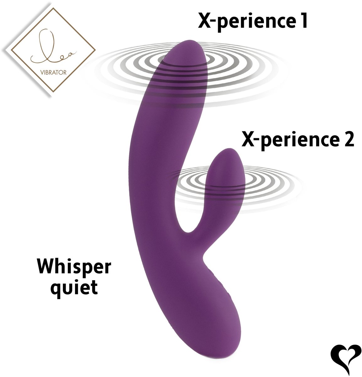 FeelzToys – Lea Rabbit Vibrator – Paars
