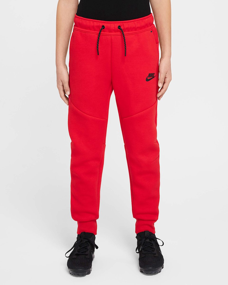 Nike Tech Fleece Trainingbroek Heren – S Rood