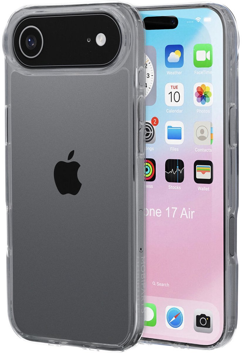 Mobiparts hoesje geschikt voor Apple iPhone Air - Hardcover - Transparant