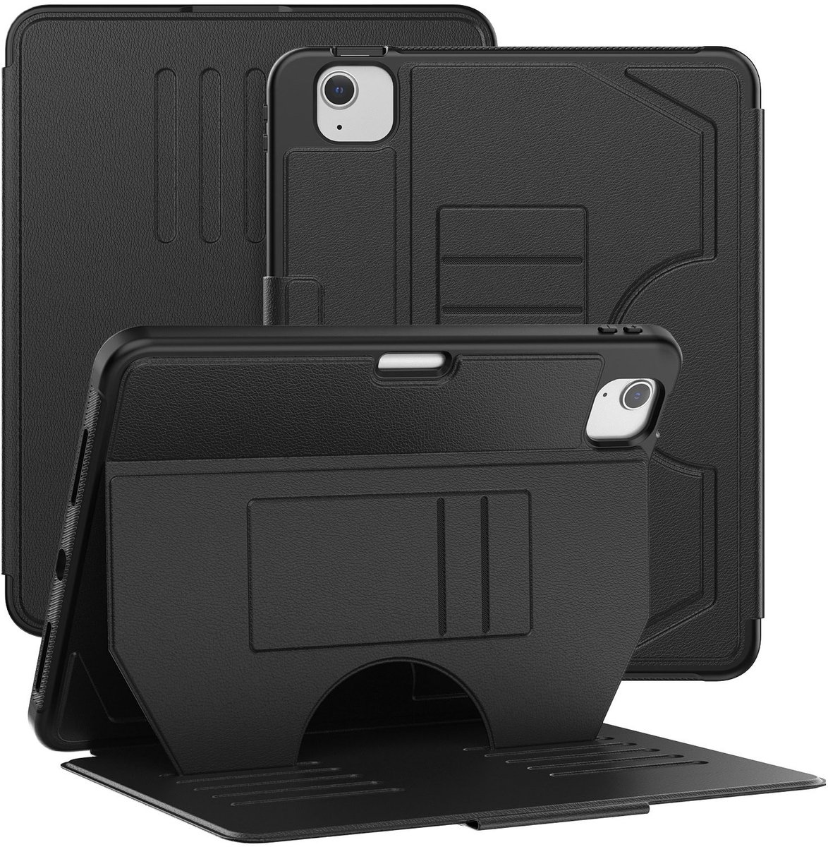 Solidenz Magnetische hoes geschikt voor iPad Air 5 / Air 4 - 10.9 inch - Zwart