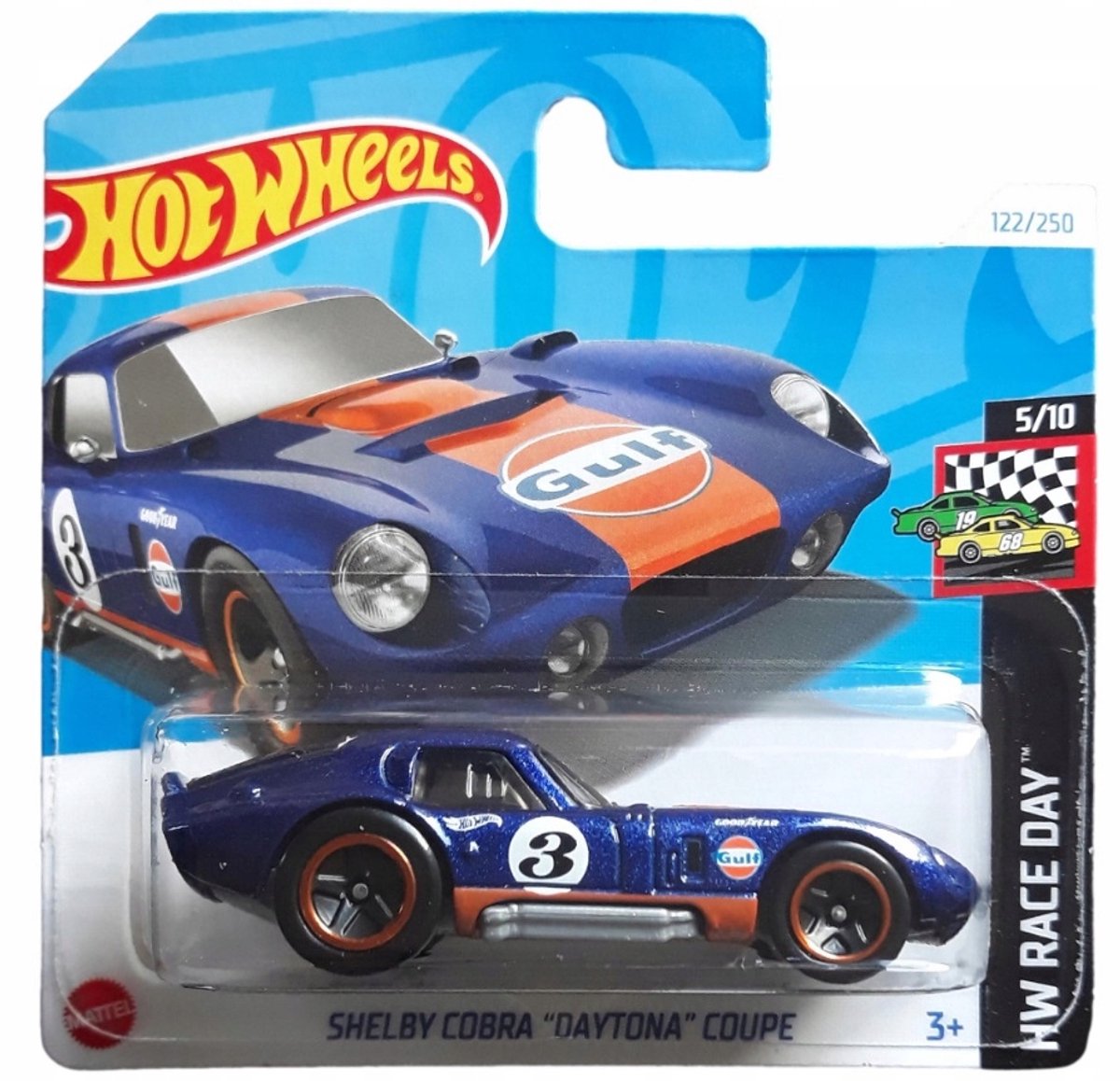 Hot Wheels Shelby Cobra Daytona Coupe HTF10-N521 122/250 HW Racedag