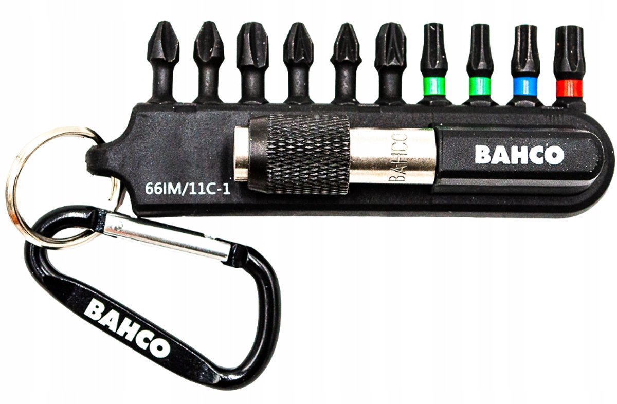 Bahco Impact Bits Set 25mm 10 Stuks + Magnetische Houder