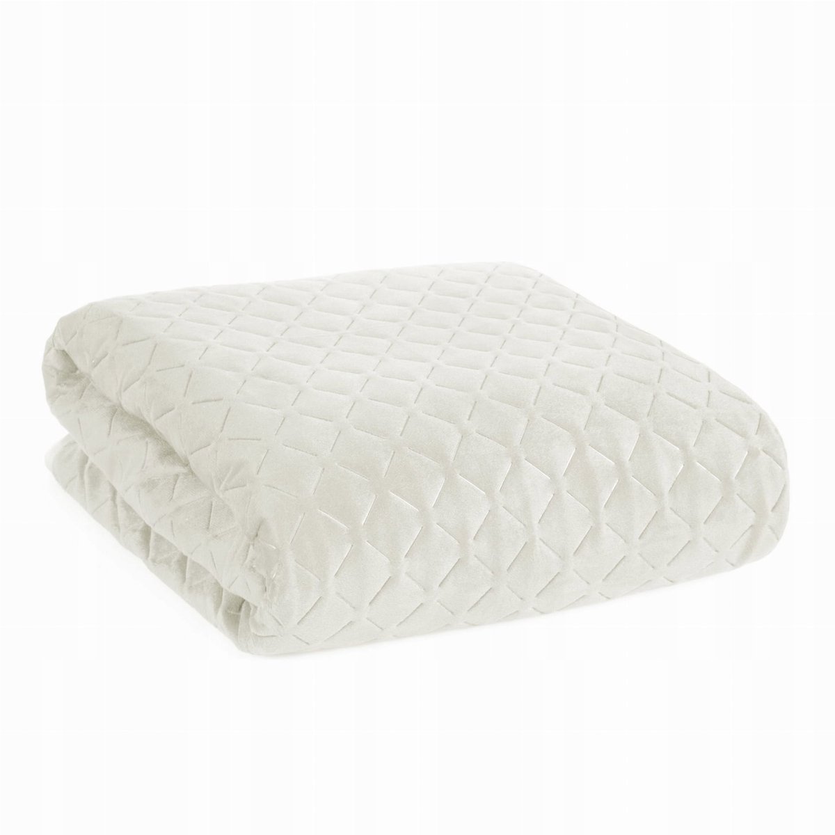 Dimon Welors Pluche Stoelovertrek 70x160cm - Stijlvol Wit