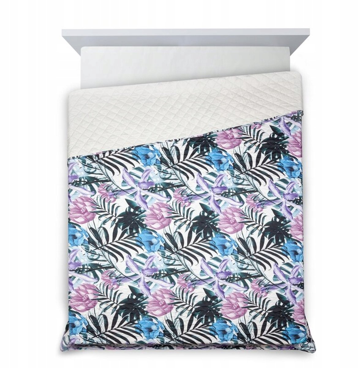 Malibu Sprei 200x220 cm - Bloemen & Bladeren - Microvezel