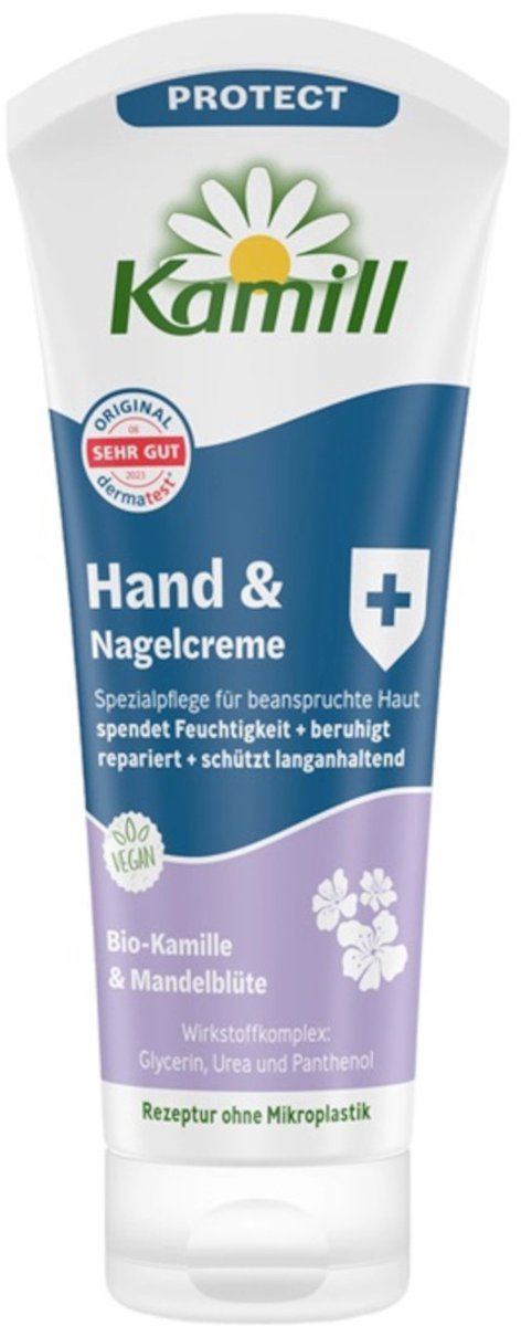 Kamill Hand- en Nagelcrème Beschermend Kamille & Amandelbloesem 100 ml