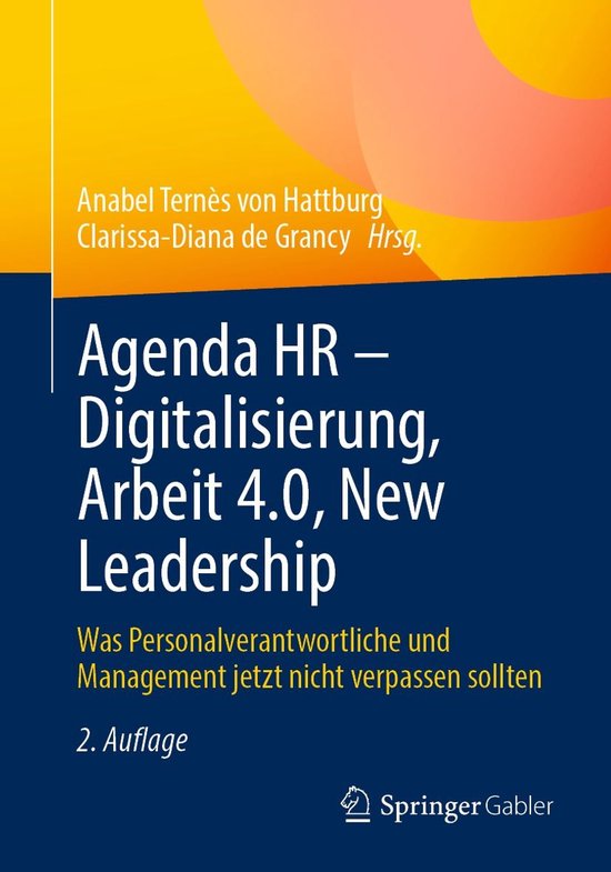Business and Economics (German Language) - Agenda HR – Dig ... - cover