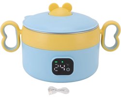 Elektrische Voedselverwarmer met Roestvrijstalen Oplaadbare Lunchbox USB Geïsoleerd voor Thuisreizen