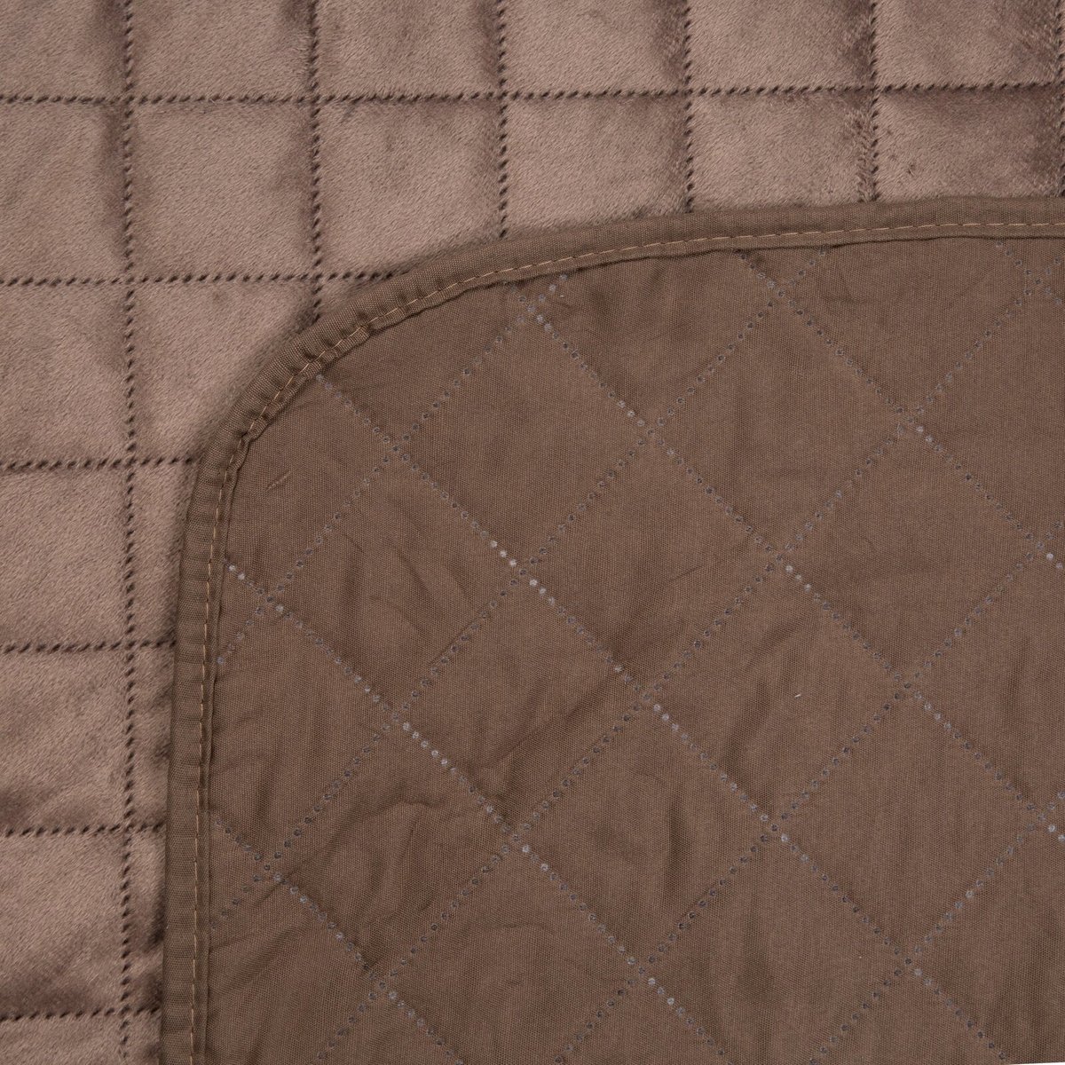 Luxe Velours Sprei 220x240cm Pikering Decoratief Beige