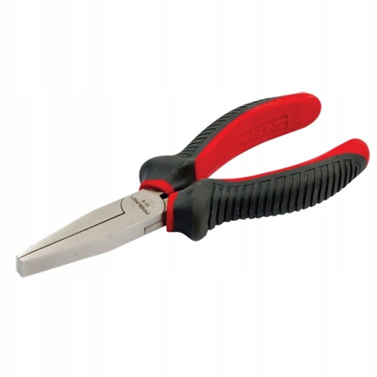 PROLINE Platte tang 160 mm - Verlengde bak, hoogwaardig staal