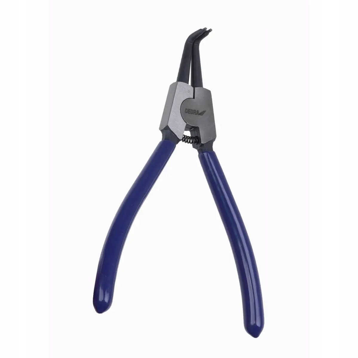 Seeger tangen 180mm, gebogen, voor externe borgringen